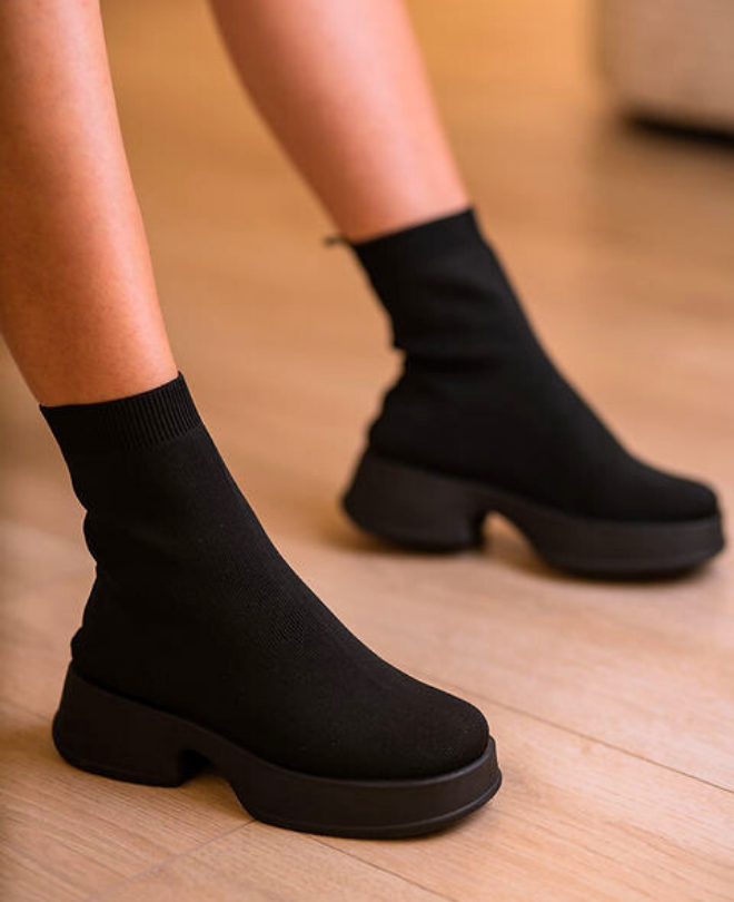 Bottines-Chaussettes